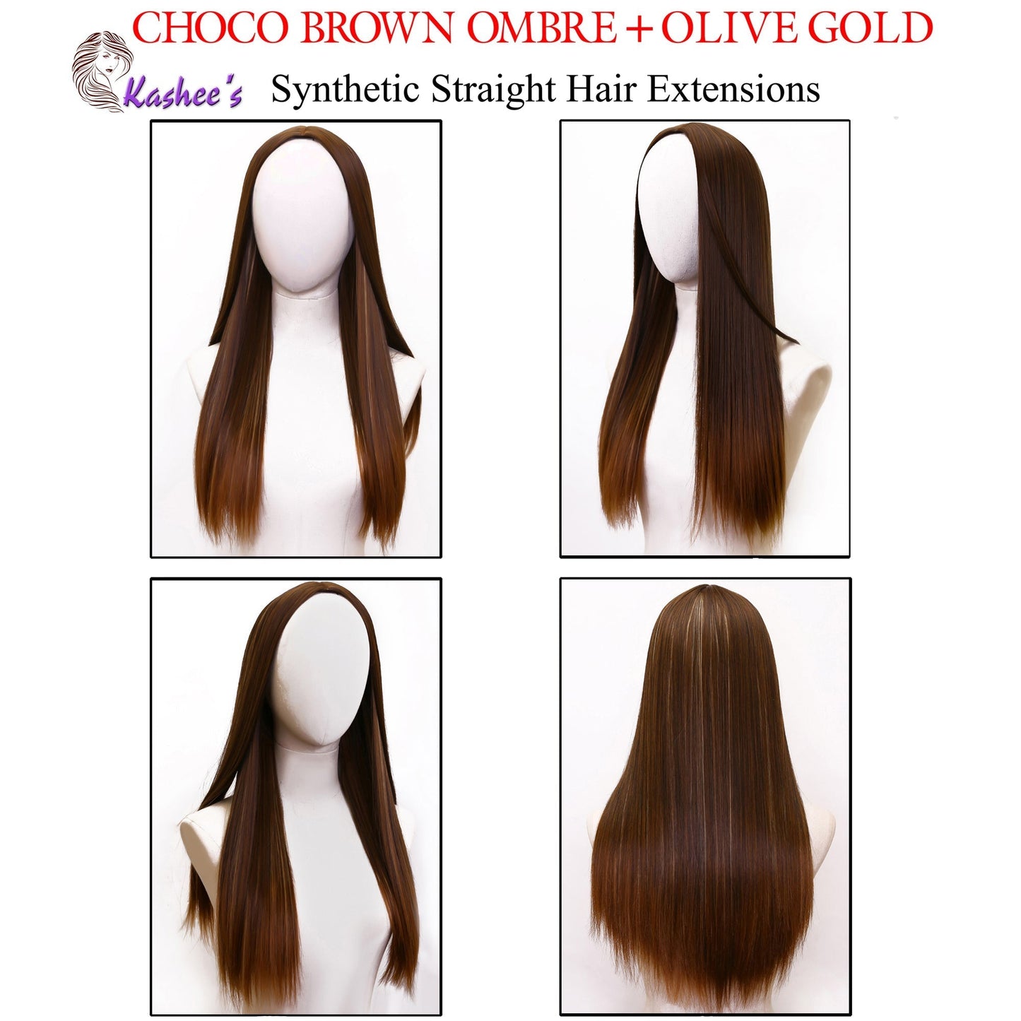 Kashee’s Synthetic Straight Hair Extensions